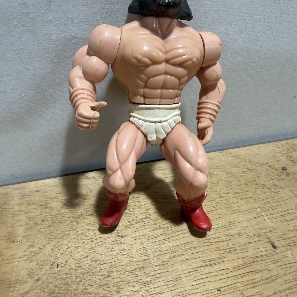 Vintage MOTU Bootleg KO Galaxy Warriors Fighters Wrestling White Knockoff Rare - Picture 5 of 8